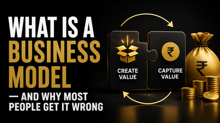 What Is a Business Model — and Why Most People Get It Wrong