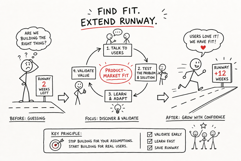 How to Find Product-Market Fit Before You Run Out of Runway