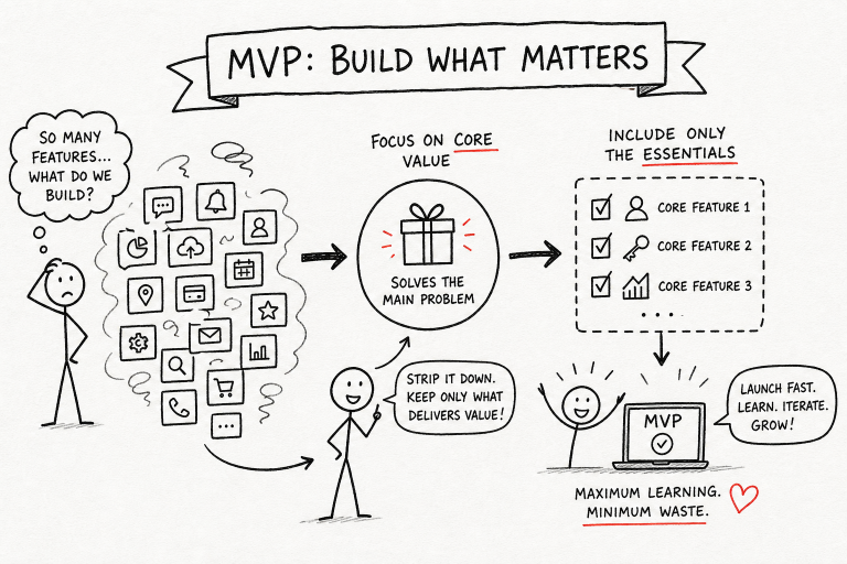 What Features Should Your Tech Startup MVP Actually Include?