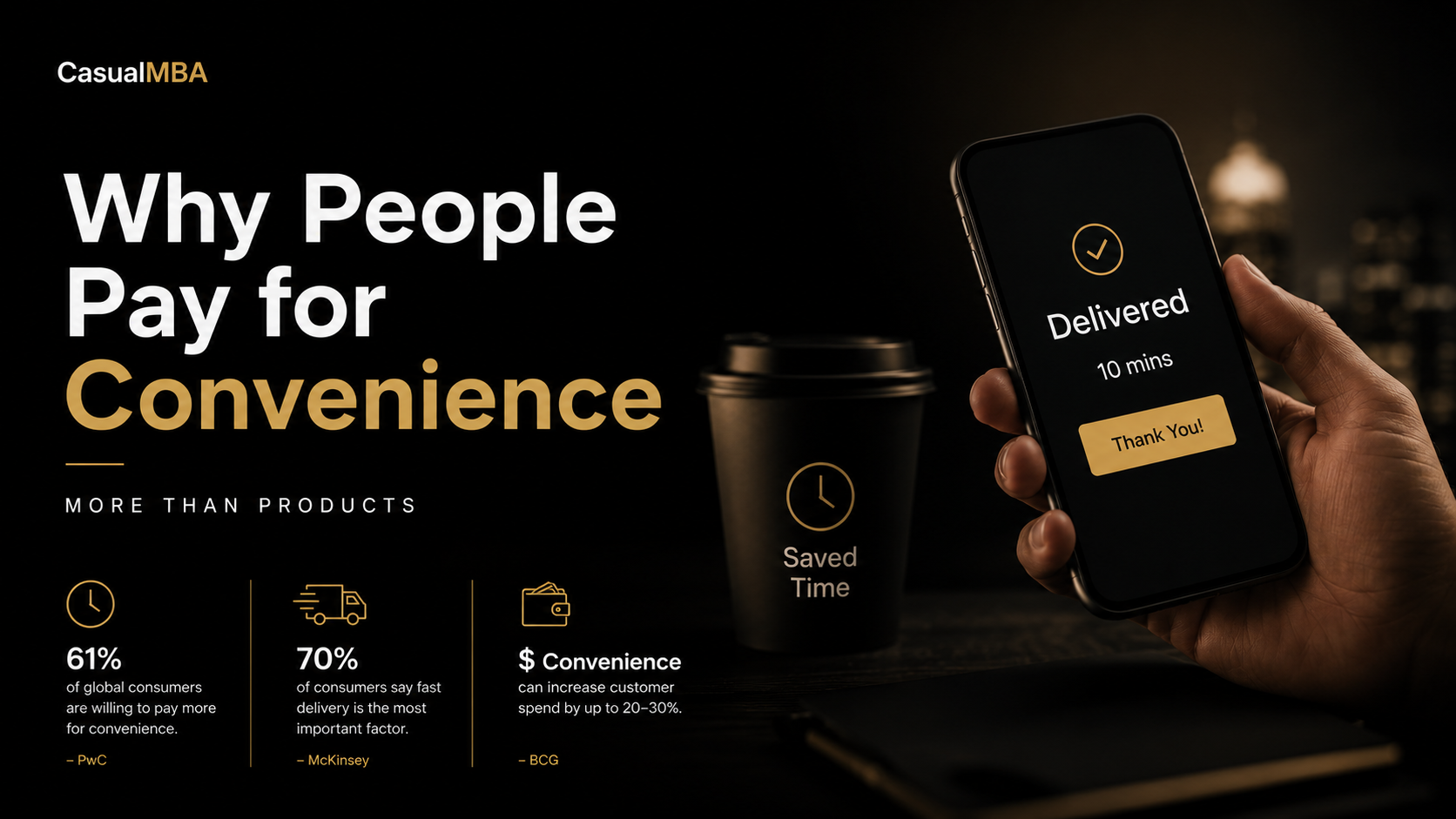 Why People Pay for Convenience More Than Products